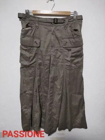 389. PASSIONE 카고 스커트 롱 스커트