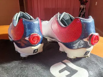 FootJoy 골프화 화이트/레드/네이비