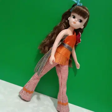 레트로 리카짱 W 프린지 빵 탈론 수트 핸드메이드