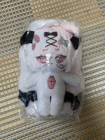 무속성 봉제 인형 좀비 토끼 20cm 핑크