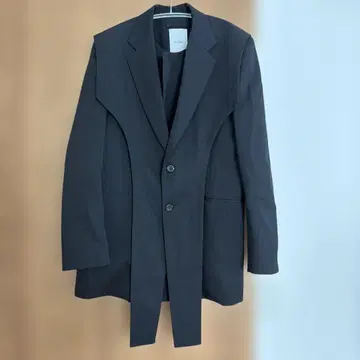 우조 노카라 지퍼 자켓 세트