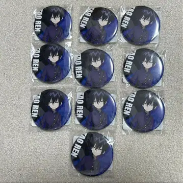 샤먼킹 메라 여행 캔뱃지 도려 10개