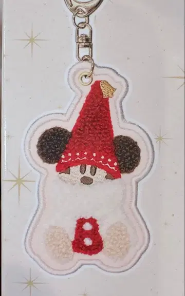 [빨간색] 릴 린린 키체인 디즈니 크리스마스 2025