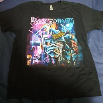 IRON MAIDEN 메탈 밴드 T셔츠 사이즈 XL