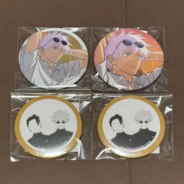 주술회전 세가 럭키 쿠지 카페 캔뱃지 고죠 사토루