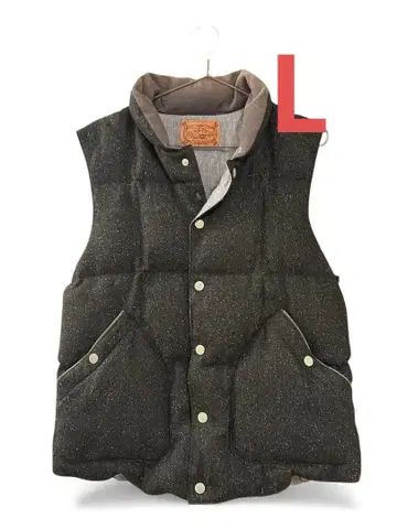 다운 베스트 노리즈 L [ 구제 의류 ]