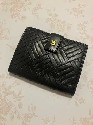 발리 접이식 지갑 블랙