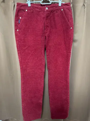 ROSASEN 로서센 스트레치 팬츠 레드 계열 85