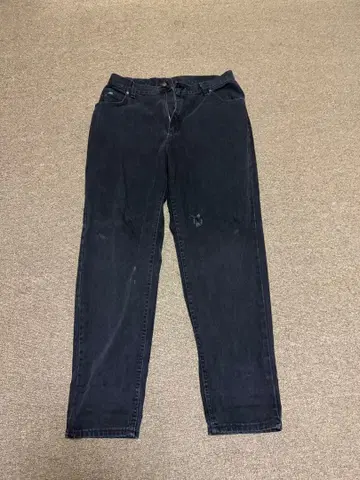 Lee 다크 블루 스트레이트 청바지