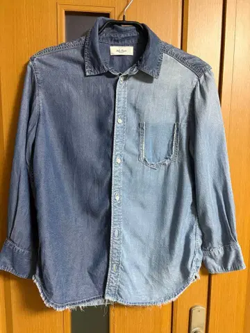 Mila Owen 데님 긴팔 셔츠 미라 오웬