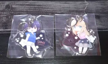 쿠라니카 아사나기 우미 아마미 유우 아크릴 키링 세트