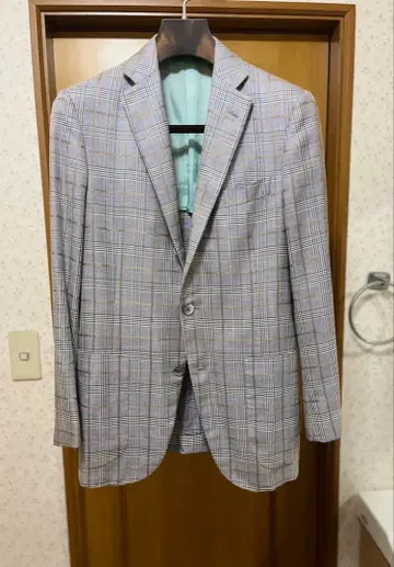 벨베스트 글렌체크 자켓 44