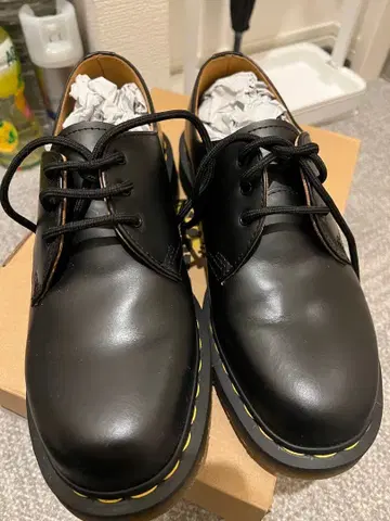 Dr. Martens 1461 3홀 블랙 8 UK