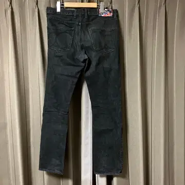 APPLEBUM 다크 그레이 슬림핏 데님