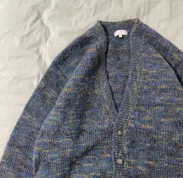 가디건 빅 루즈 두툼한 울