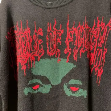 레어 DROPDEAD Cradle Of Filth KNIT M 사이즈