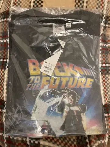 GU 백투더퓨처 T셔츠 M사이즈