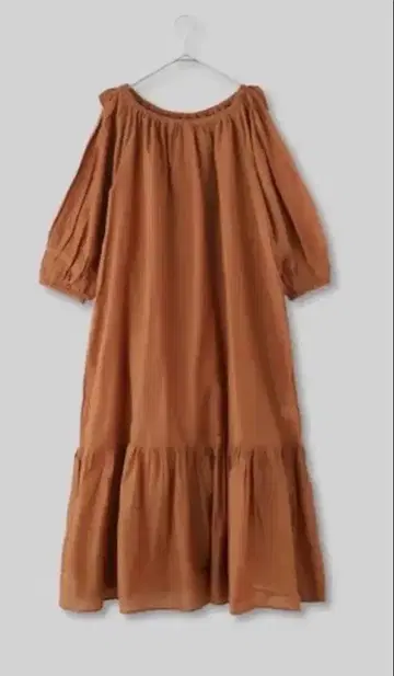 Audrey and John Wad 인도 코튼 롱 원피스