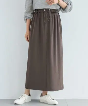 BARNYARDSTORM 더블 크로스 드로스트 스커트 브라운 사이즈 1