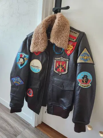 가죽 자켓 MA1 매버릭 라이더스