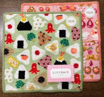 페이러 러브러리 손수건 2장 세트