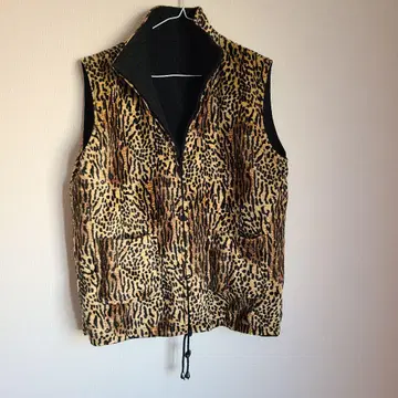 리버서블 레오파드 베스트 archive 레오파드 무늬 빈티지 y2k