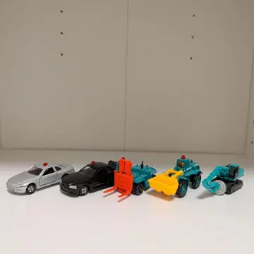 토미카 상자 없음 경찰 차량 5대