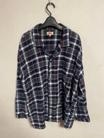 EDWIN 체크 셔츠 긴팔