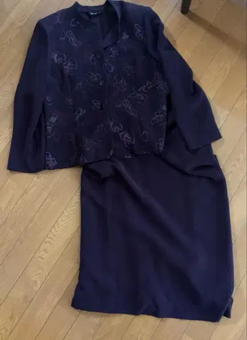 여성용 셋업 레트 팥색