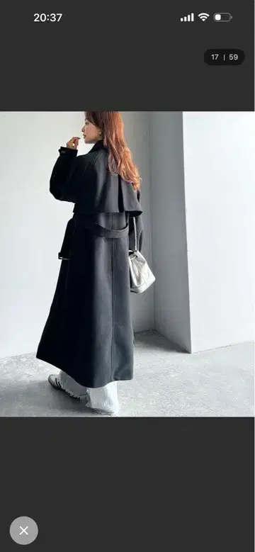 classicalelf 2way 롱 체스터 오버 사이즈 코트