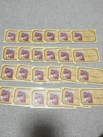 원피스 명함 카드 유스타스 키드 카드 24장