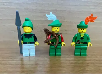 LEGO 레고 정품 포레스트 맨 숲의 사람 미니 피규어 그린 모자