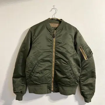 H.R.MARKET MA-1 플라이트 자켓 쇼트 기장 올리브 일본제 2