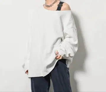 CITYSHOP 워시 풀오버 화이트