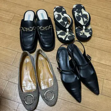 여성 신발 4족 세트 묶음 판매 24cm