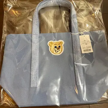 미개봉 올드 테디 와펜 토트백 블루 소