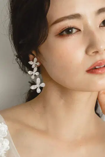 브라이드 미 귀걸이 실버