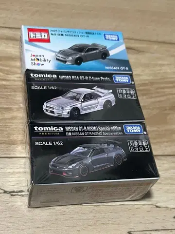 토미카 재팬 모빌리티 쇼 한정판 GT-R 3대 세트