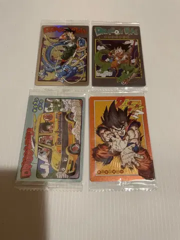 이타쟈가 드래곤볼 4장 세트