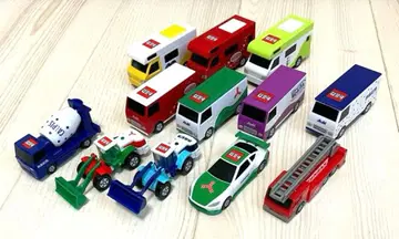 [ 사용감 있음 ] 아사히 음료 오리지널 토미카 세트