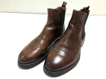 ZARA 자라 사이즈 고어 부츠 브라운 가죽 42 27.0cm