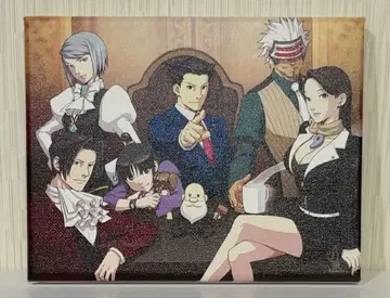 역전재판 123 나루호도 이캡콤 한정판 동봉 혜택 캔버스 아트