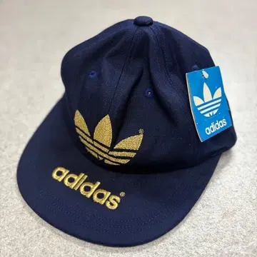 데드스탁 80s 올드 아디다스 데상트제 캡 트레포일 로고