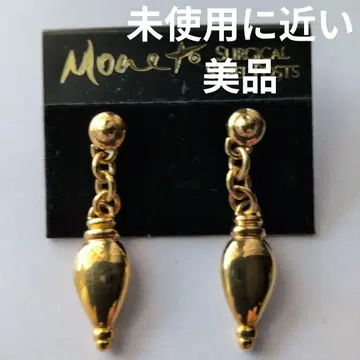 컨디션 최상 [ 빈티지 ] Monet 골드 흔들리는 귀걸이