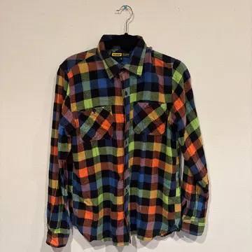 XLARGE 체크 무늬 플란넬 셔츠 M 사이즈