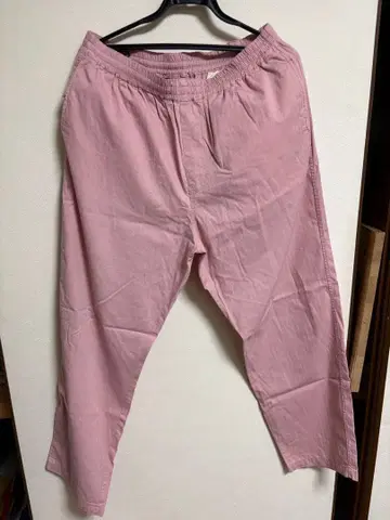 xlarge 얇은 핑크 팬츠 XL