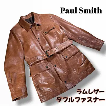 Paul Smith 폴스미스 가죽 자켓 트렌치코트 램 가죽