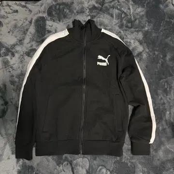 PUMA 블랙 집업 자켓