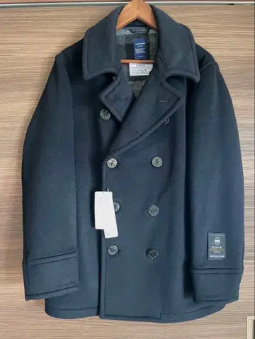 울 피 코트 네이비 택 포함 새상품 남성용