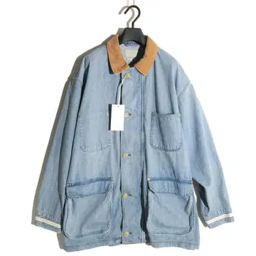YOKE Vintaged Denim Coverall Half Coat